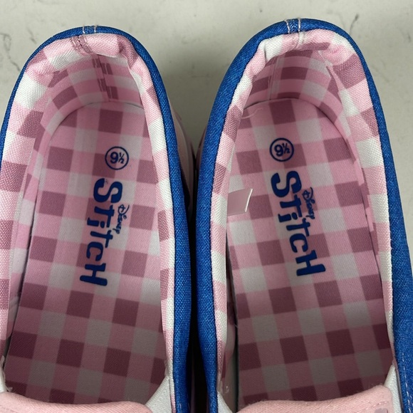 Women’s Disney Stitch Low Top Slip On Sneaker 9 1/2 NWOT Groundup w/lic STITCH - Picture 12 of 16